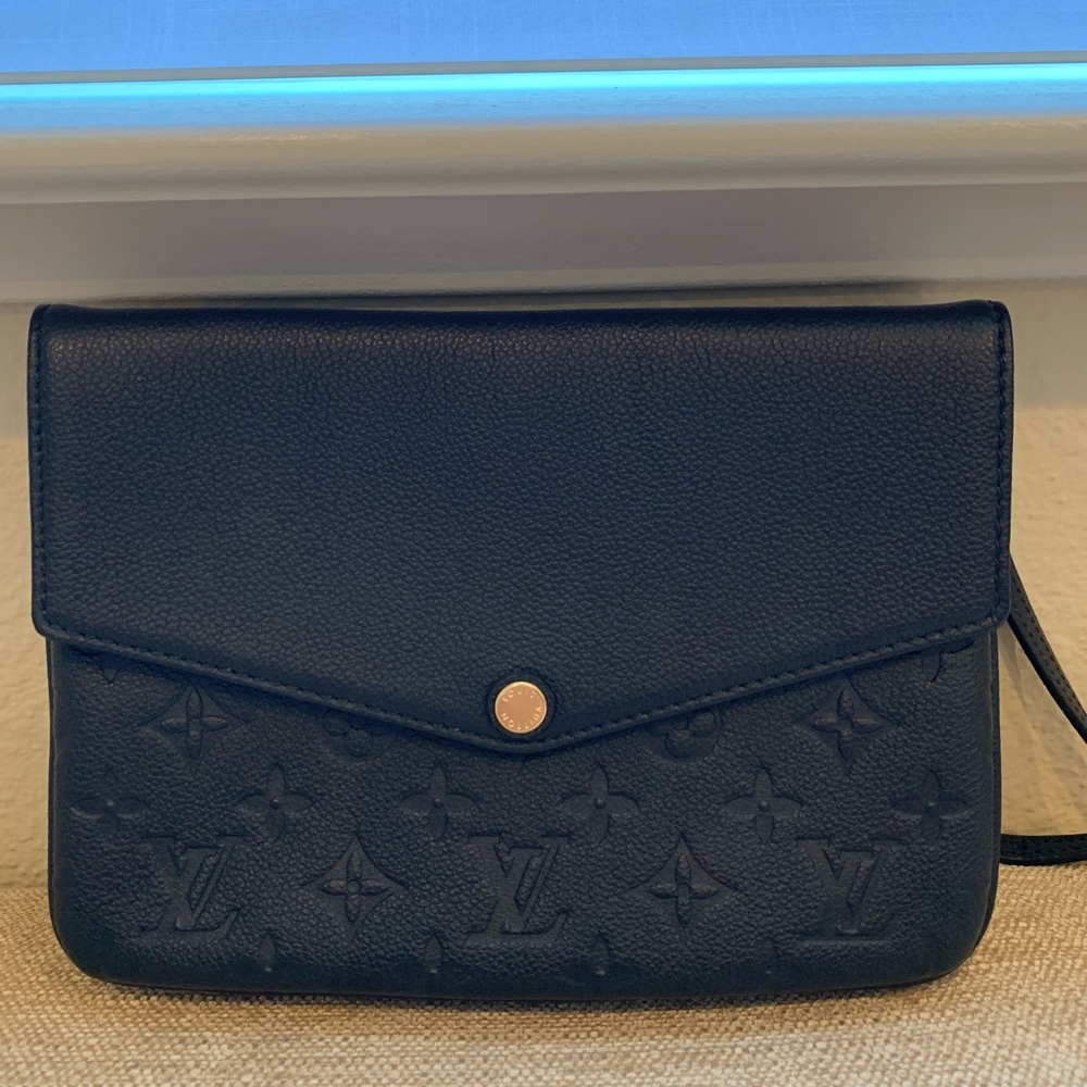 Louis Vuitton Twice/Twin Monogram Empreinte Noir